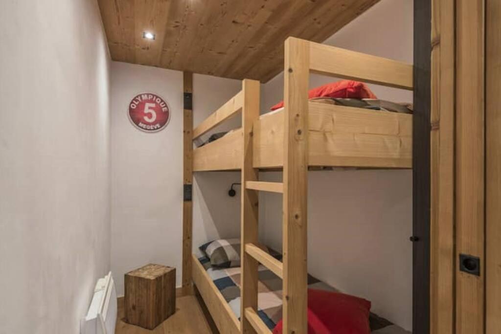 Charmant T2 Megeve, 10 Min A Pied Du Centre Eksteriør bilde