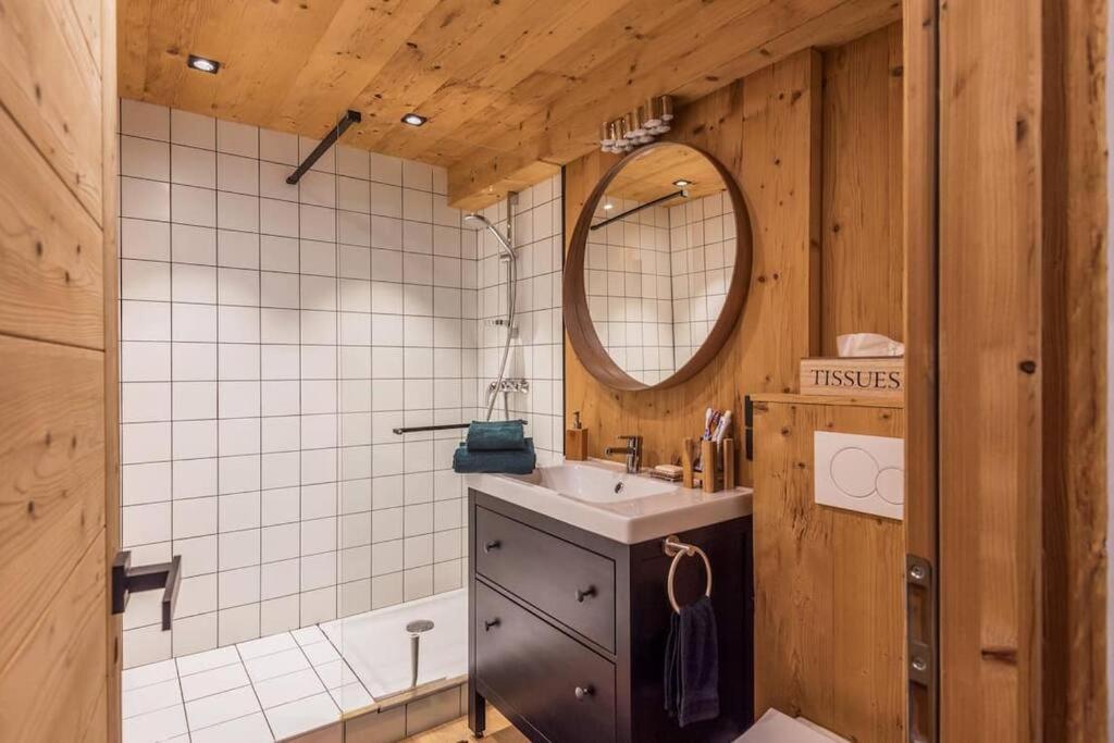 Charmant T2 Megeve, 10 Min A Pied Du Centre Eksteriør bilde
